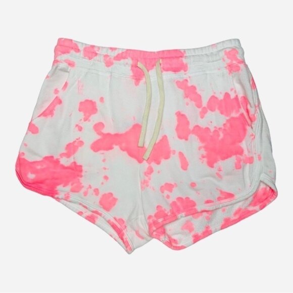 Sundry Neon Pink Tie Dye Shorts Size 3 Large - Picture 3 of 8